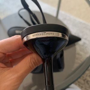 Michael Kors kitten sling back heels